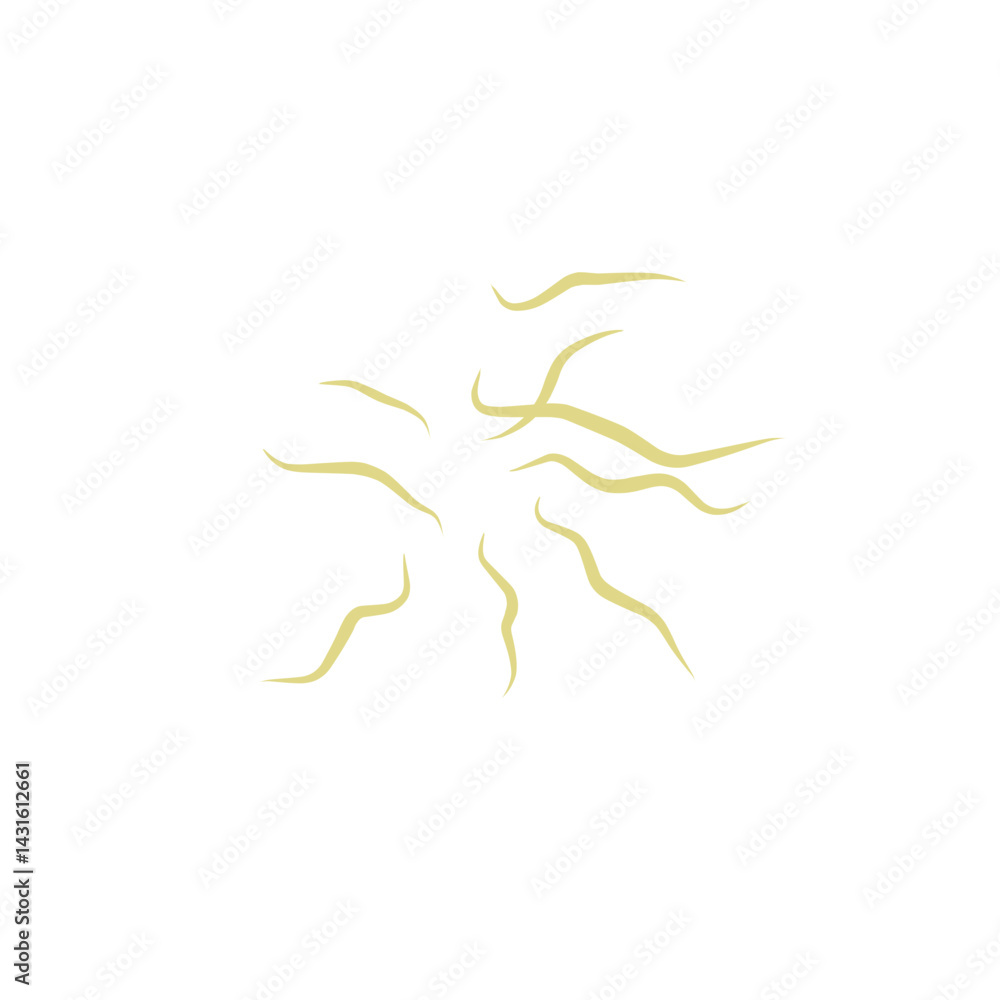 Obraz premium Illustration Ascaris