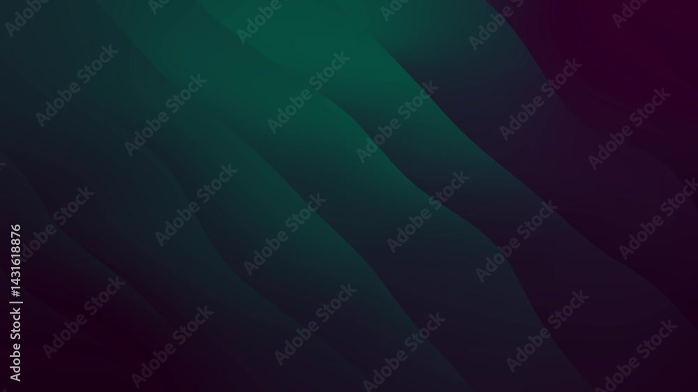 Animación abstracta de ondas y curvas en movimiento suave y fluido, con un gradiente colorido y una estética minimalista, moderna y premium.