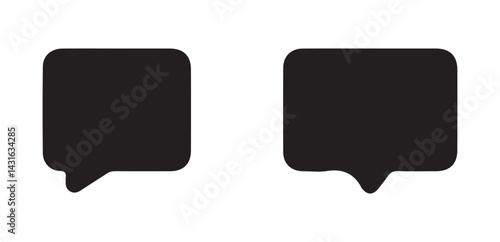 Comment icon speech bubble symbol. Speech bubble collection. Text Message Icon Images, Vector Illustration Eps 10