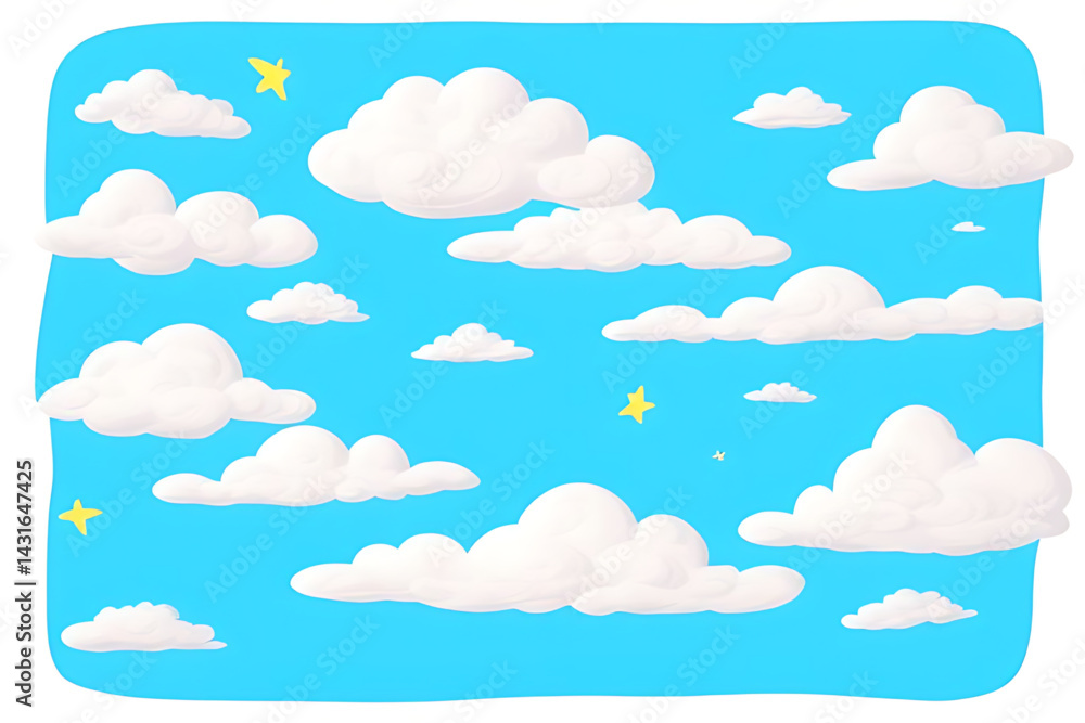 seamless pattern with clouds seamless pattern with clouds
