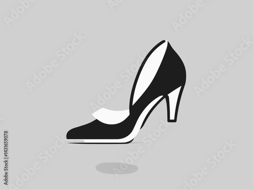 vector illustration of a shoe