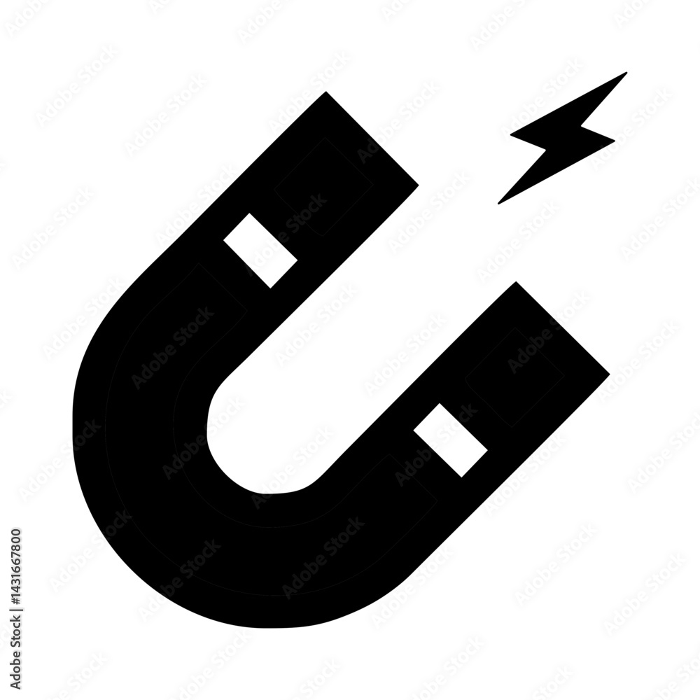 magnet icon with transparent background magnet icon with transparent background