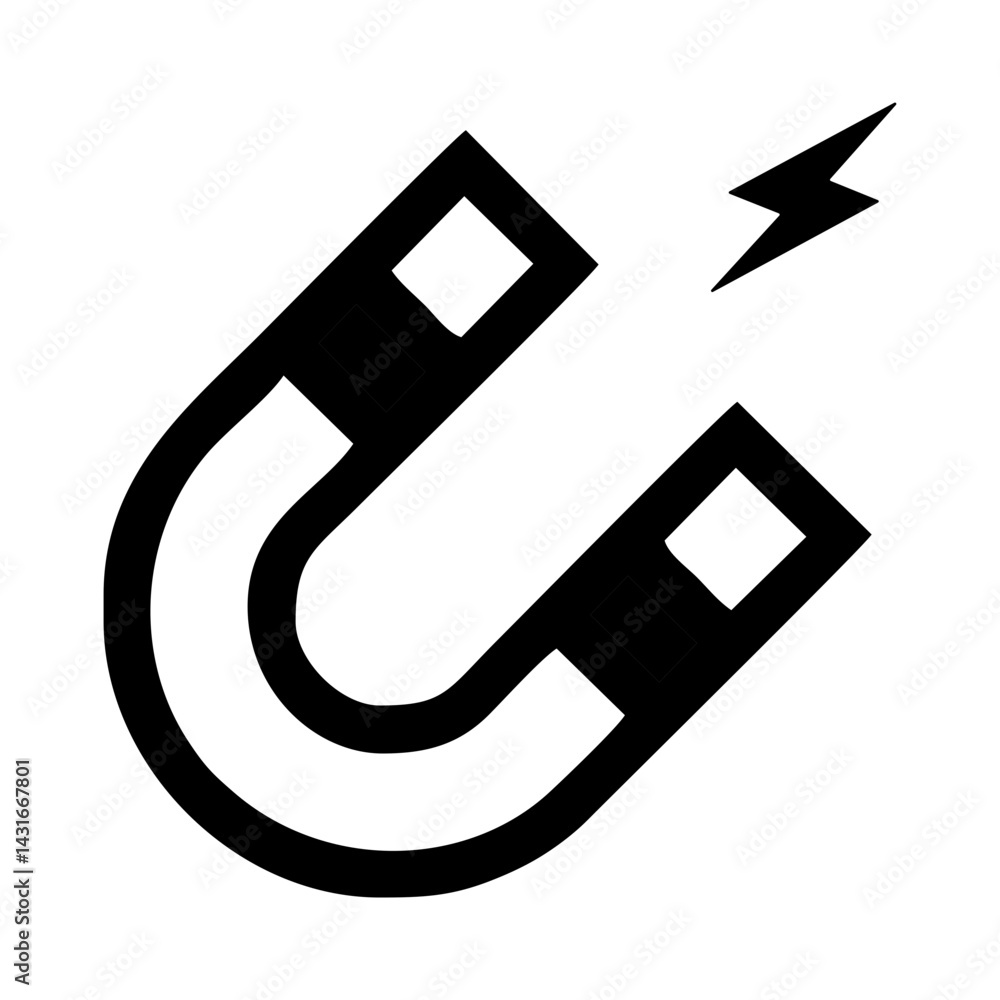 magnet icon with transparent background magnet icon with transparent background