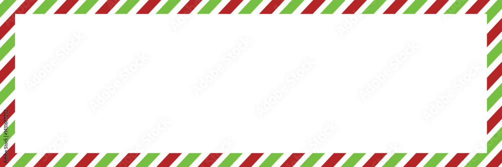 custom made wallpaper toronto digitalCandy cane frames on white background. Christmas and New Year candy frame. Holiday border. flat style. Vector Illustration .EPS 10 .