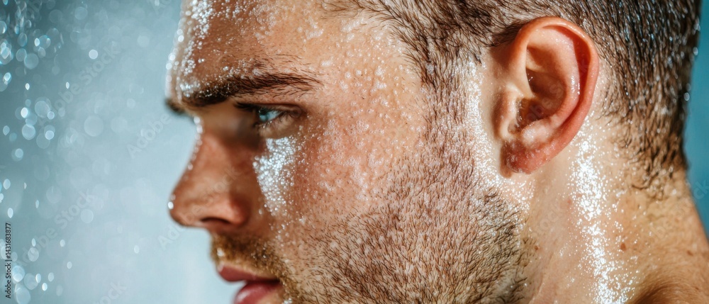 custom made wallpaper toronto digitalCloseup view of discolored skin affected by tinea versicolor, a common fungal infection that can cause patchy, irregularly-shaped skin