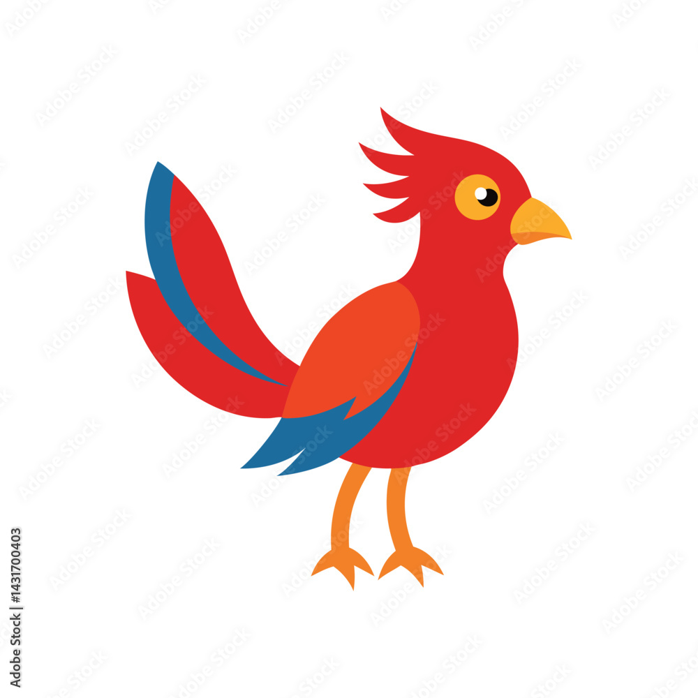 Fototapeta premium francolin bird vector