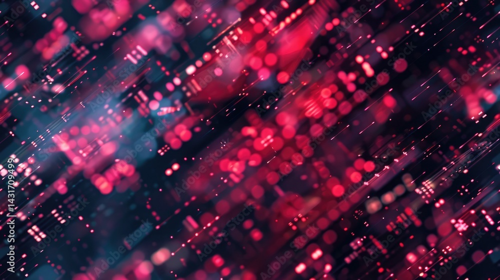 custom made wallpaper toronto digitalFuturistic circuit board with glowing blue and purple lights. Glowing neon light of electrical circuit. Complex technology design with intricate details. Innovation and engineering concept. AIG53.