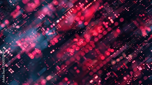 Wallpaper Mural Futuristic circuit board with glowing blue and purple lights. Glowing neon light of electrical circuit. Complex technology design with intricate details. Innovation and engineering concept. AIG53. Torontodigital.ca