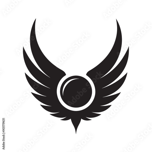 Winged Sun Disk Sacred Symbol