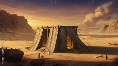 Tabernacle in the Desert: A Digital Depiction of Ancient Israelite Sanctuary