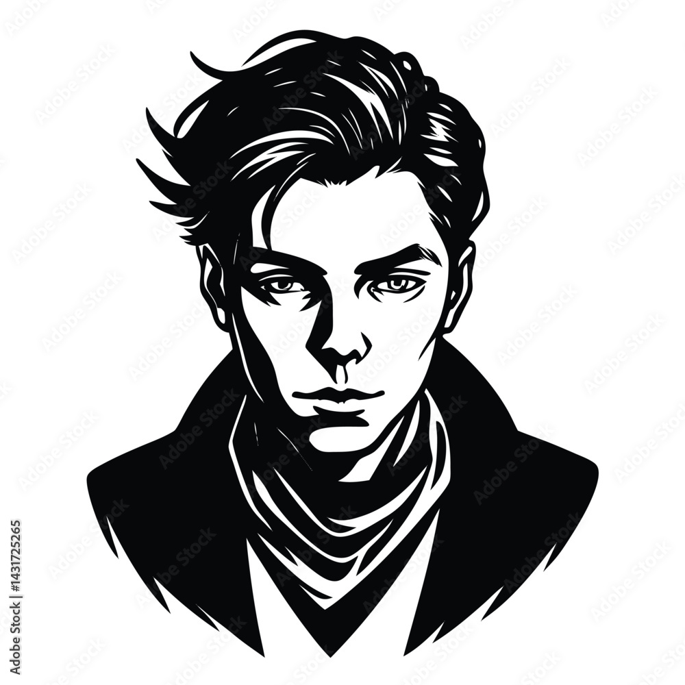 portrait of a young man portrait of a young man