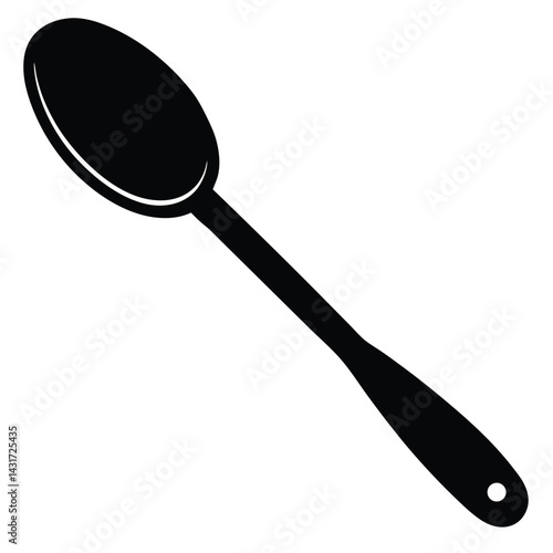 spoon isolated on white