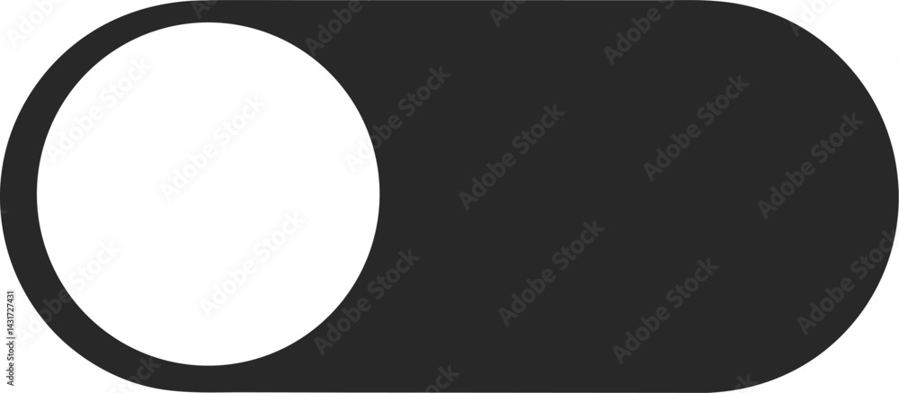 on and off button vector
