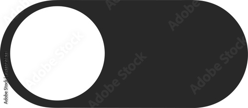 Obraz na płótnie on and off button vector w salonie