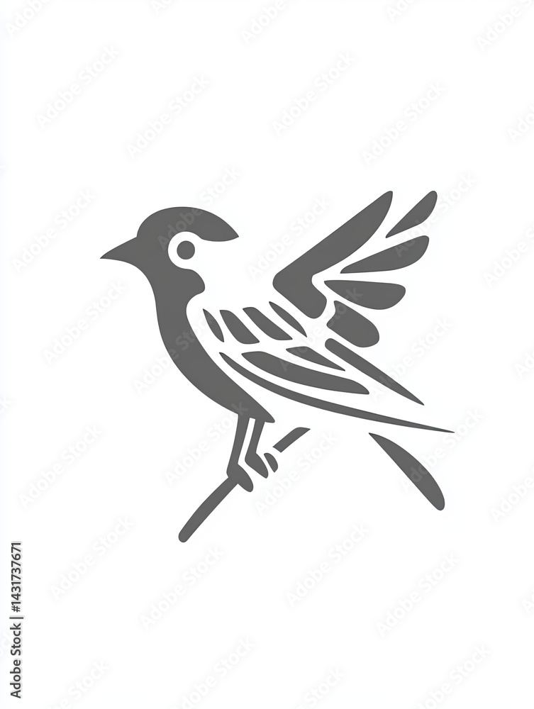 Fototapeta premium bird icon