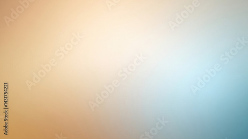 Gray light brown grainy gradient background, noisy beige blue banner poster backdrop design.