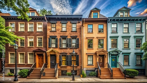 Minimalist Brooklyn Heights Wooden Houses, NYC - Picturesque Architecture