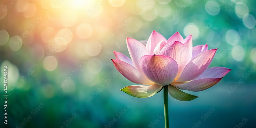 Minimalist Lotus Flower Logo Design, Simple Elegant Water Lily Symbol Minimalist Lotus Flower Logo Design, Simple Elegant Water Lily Symbol