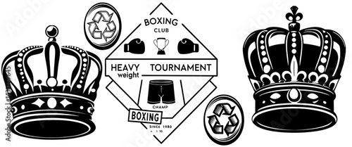 Child with foam crown eats macaroons at home. king of home