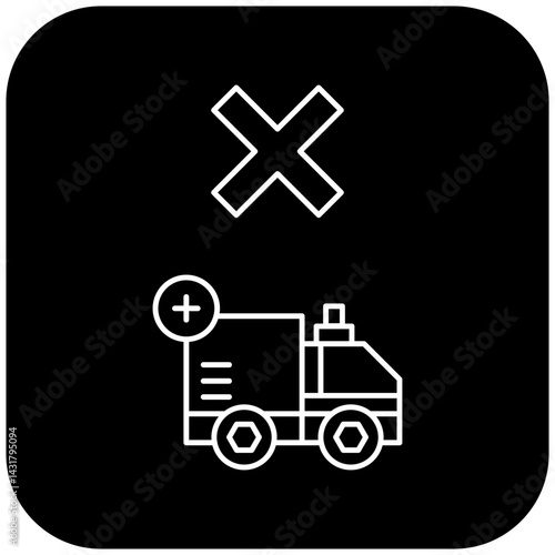 ambulance icon design failed