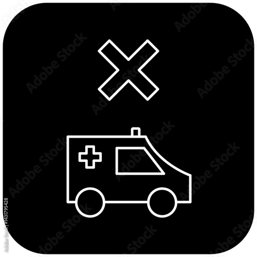 ambulance icon design failed