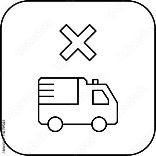 ambulance icon design failed