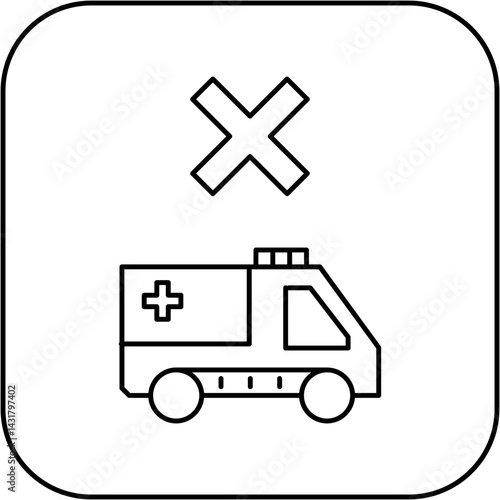 ambulance icon design failed