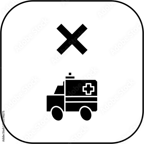 ambulance icon design failed