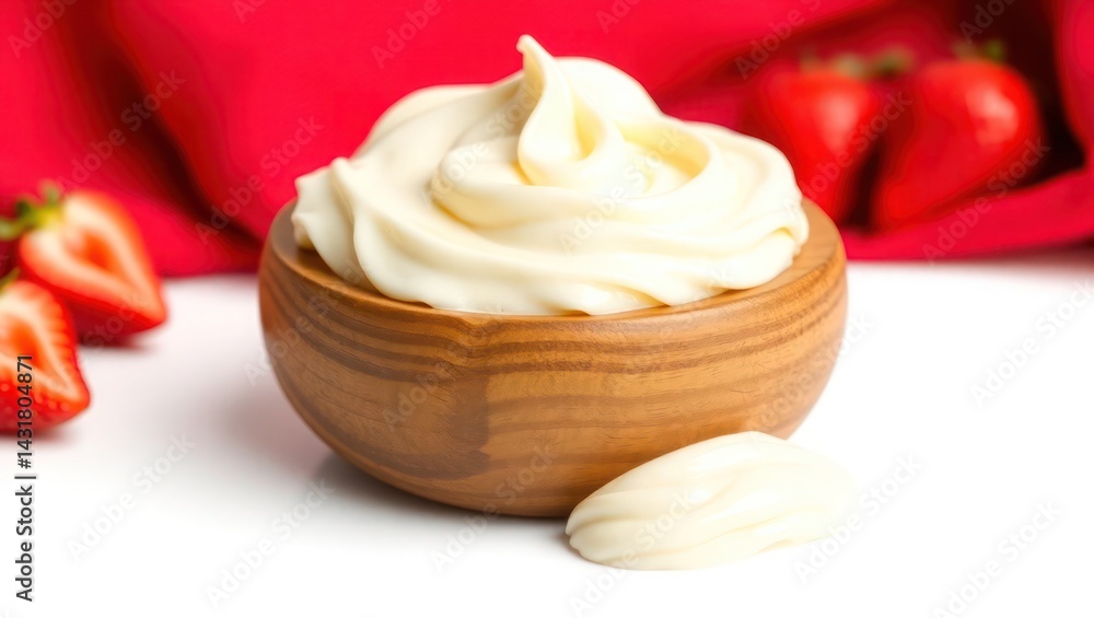 vanilla ice cream with whipped cream vanilla ice cream with whipped cream