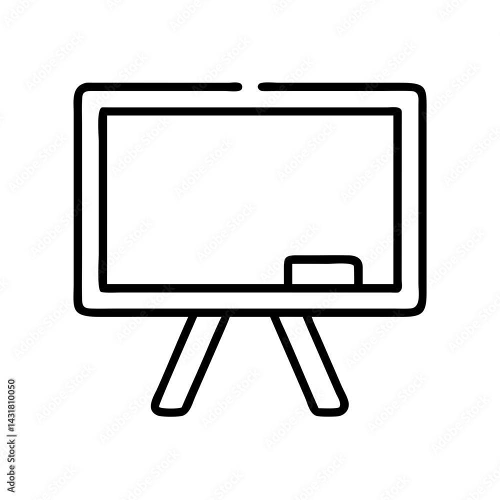 Find whiteboard drawing icon vector illustration for education presentation and teaching resource Find whiteboard drawing icon vector illustration for education presentation and teaching resource