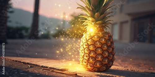 Magical Pineapple Sunset Go...