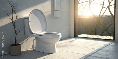 Modern Toilet Design Minima...