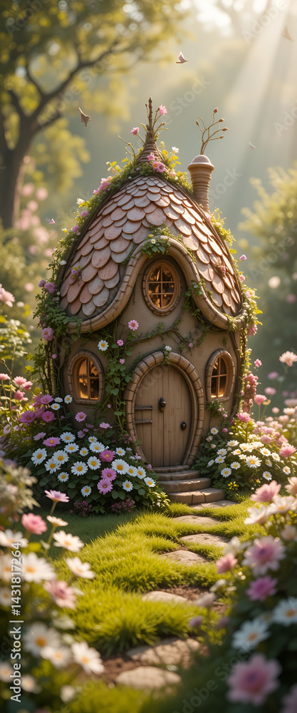 Fototapeta premium wooden bird house