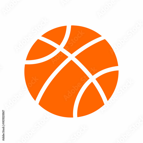 basketball icon illustration