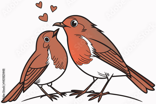 vector illustration of a bird