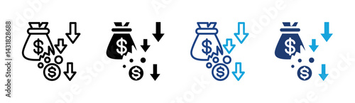 Money Loss Icon
