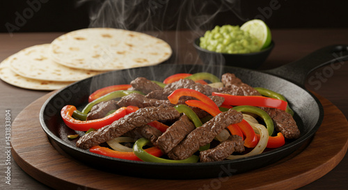 Fried Bolivian beef bait with peppers