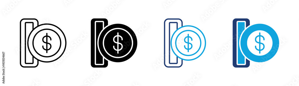 Insert Coin Icon Insert Coin Icon