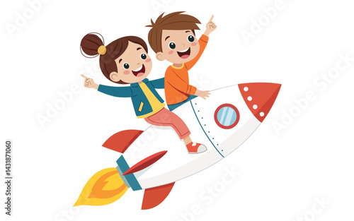 Adventure begins with one rocket ride