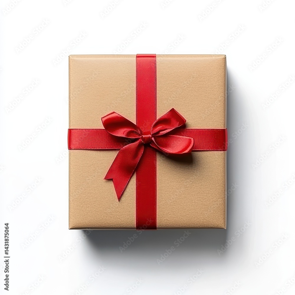 Gift box with red ribbon (21) Gift box with red ribbon (21)