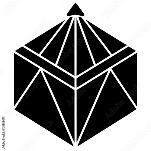 This vector illustration set features various circus tent designs, perfect as an icon or symbol for web and art projects