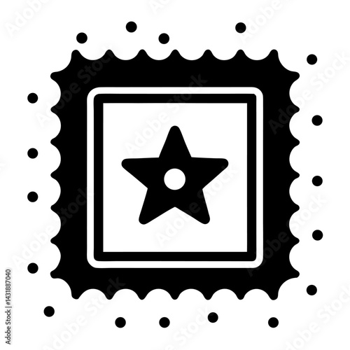 A Star of David radiation symbol vector with a yellow warning design, a nuclear hazard icon for atomic power safety risk illustration
