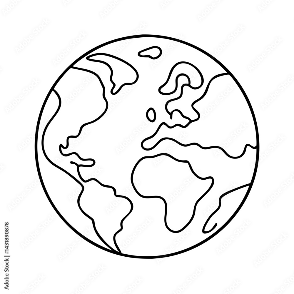 earth icon, earth vector illustration-simple illustration of earth , perfect for earth logos and icons earth icon, earth vector illustration-simple illustration of earth , perfect for earth logos and icons