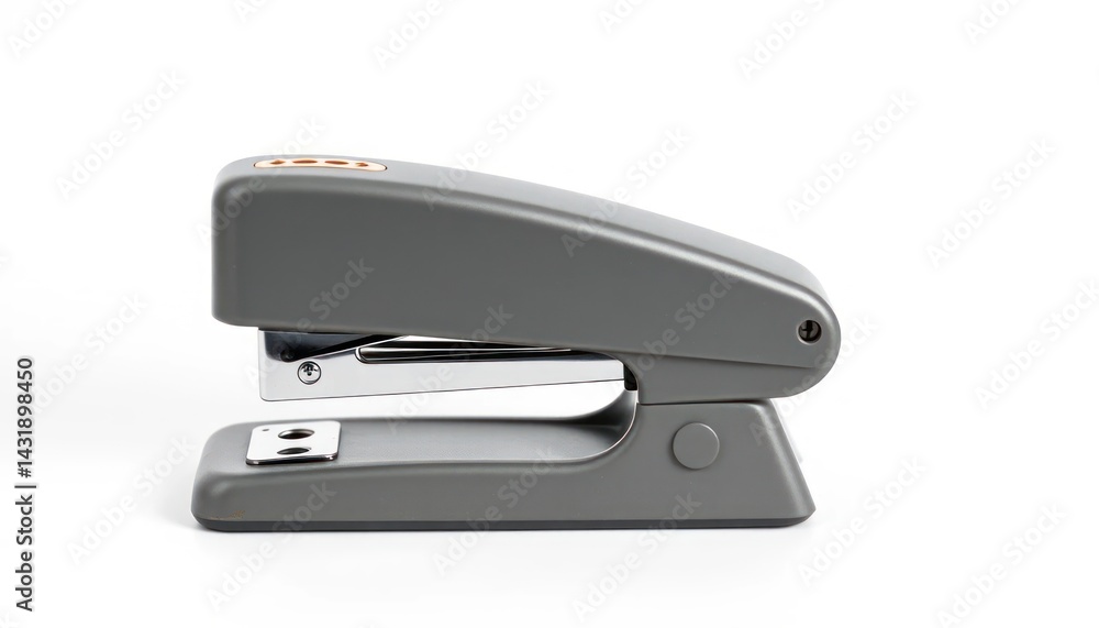 Gray Stapler on White Background (1) Gray Stapler on White Background (1)