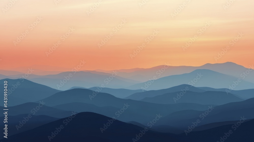 Abstract Dusk Color Background. Generative AI Abstract Dusk Color Background. Generative AI