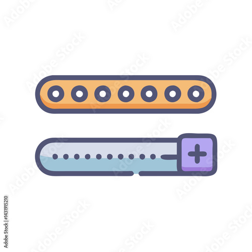 Password and password creation icon, new account process