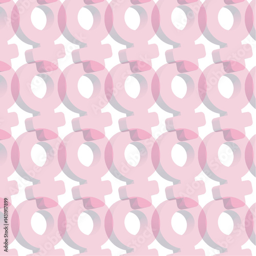pattern - Female symbol - Women's struggle - Women's rights