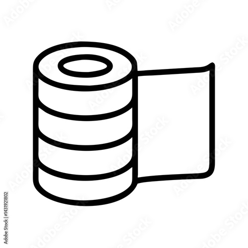 Full black, absence of light, dark illustration graphic
