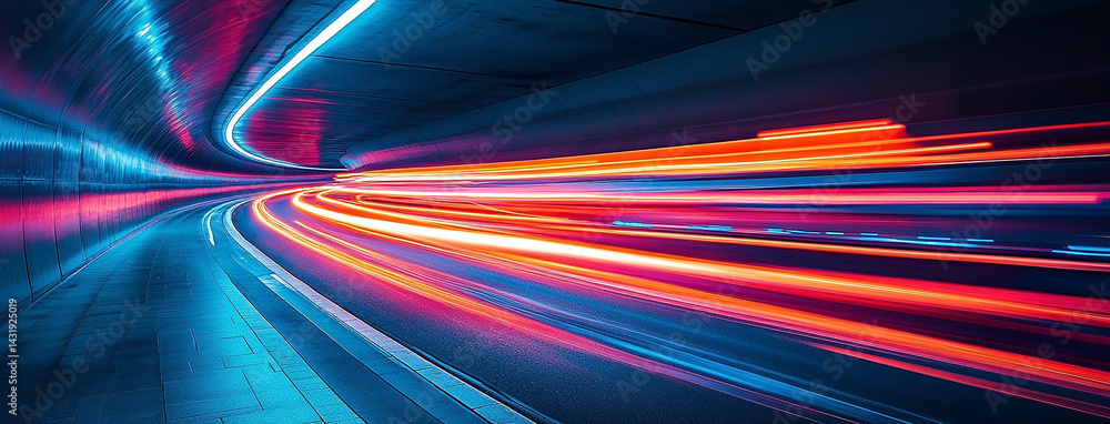 wide background with colourful moving fast lines for high speed internet banner wide background with colourful moving fast lines for high speed internet banner