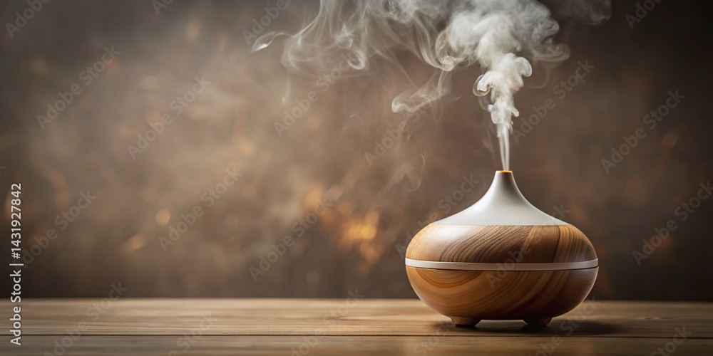Ultrasonic Aroma Diffuser with Visible Steam Flow - Relaxing Essential Oil Vaporizer Ultrasonic Aroma Diffuser with Visible Steam Flow - Relaxing Essential Oil Vaporizer